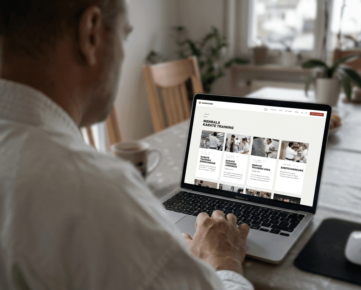 neue dojoHUB website