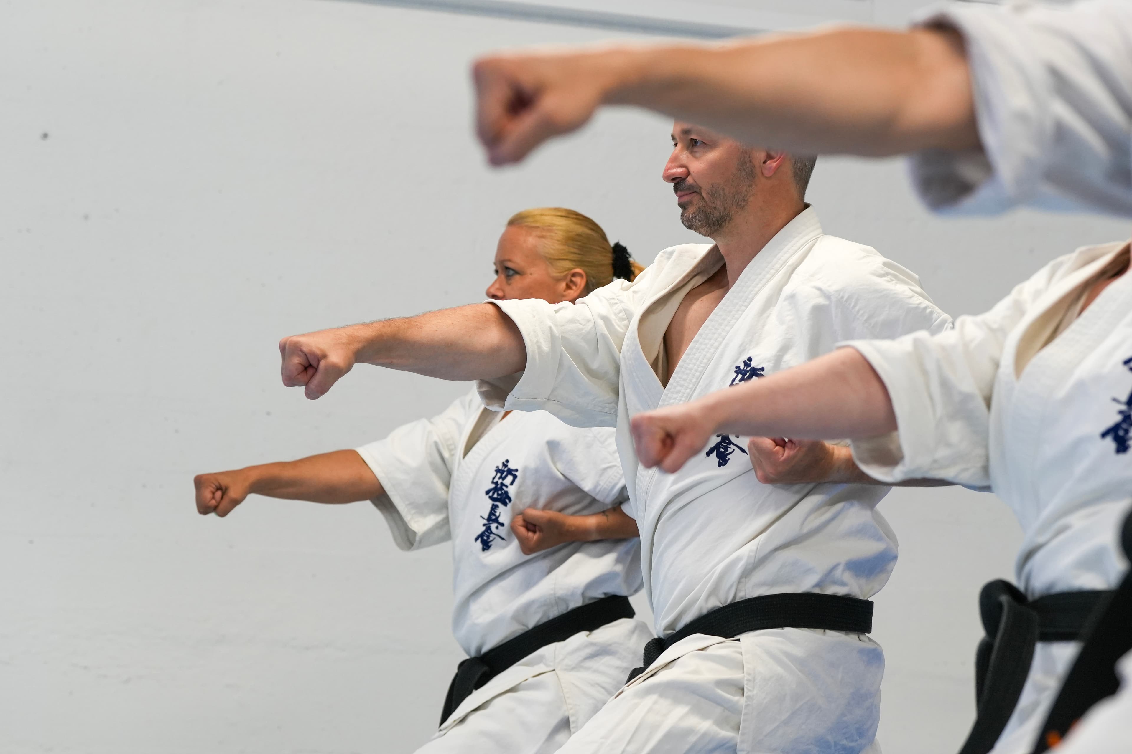 Karate-Training im Okawa Dojo Baden