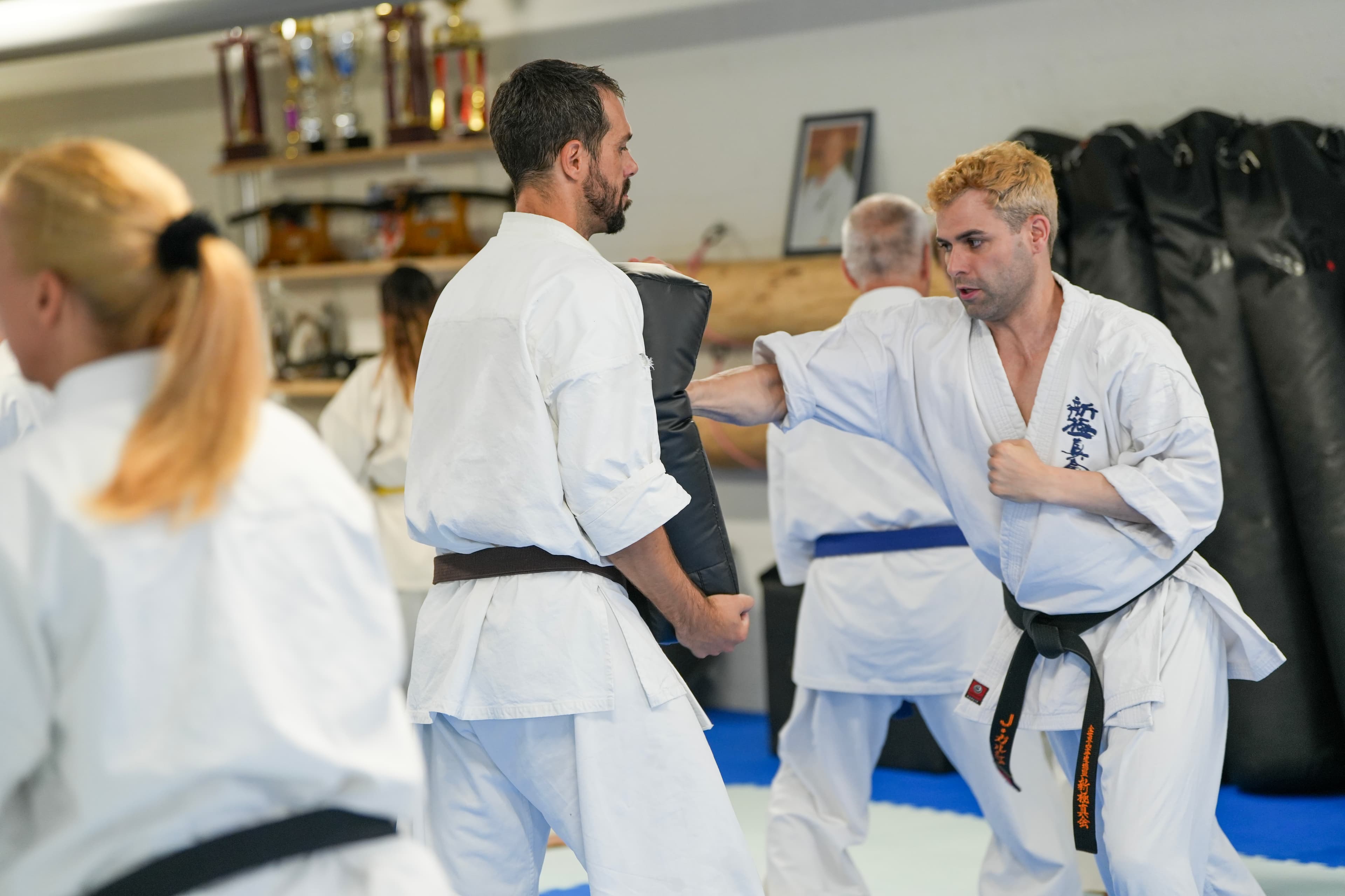 Karate-Training im Okawa Dojo Baden