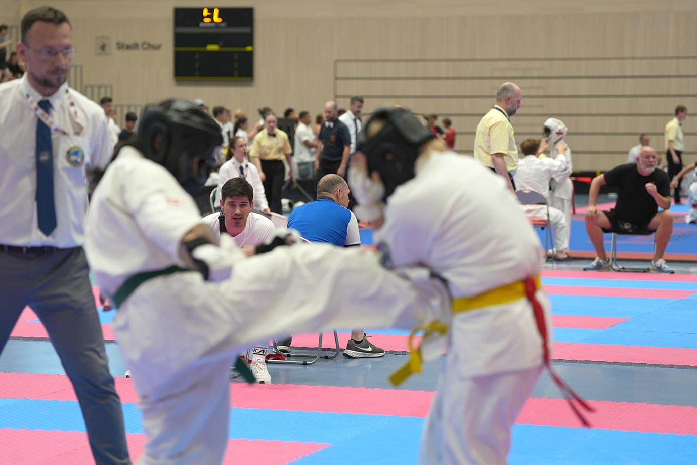 Wettkampf Training Kumite