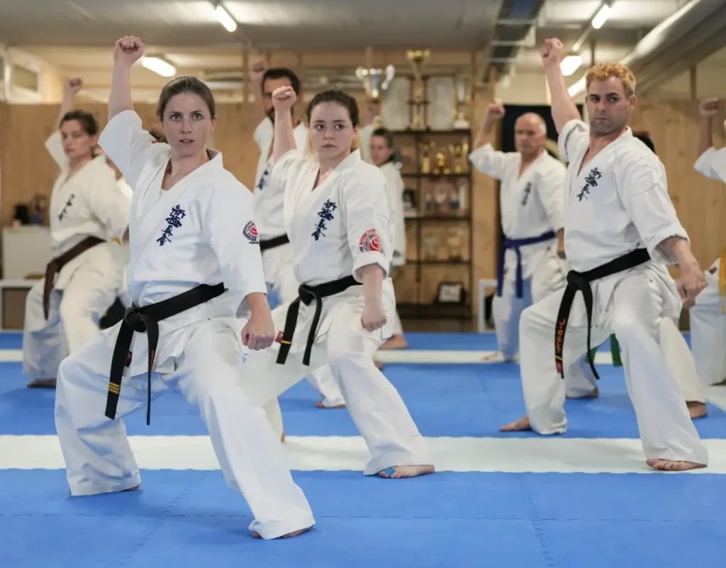 Kyokushin Karate Training Kata Okawa Dojo Baden